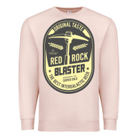 Pale Pink deep rock galactic red rock blaster beer , designer   t shirt Premium Sweatshirt - linhVisuals
