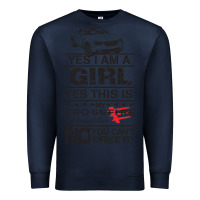 Navy a girls xfire roadster   crossfire Premium Sweatshirt - linhVisuals