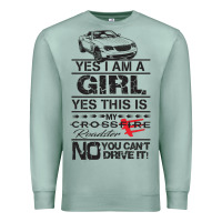 Seafoam a girls xfire roadster   crossfire Premium Sweatshirt - linhVisuals
