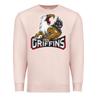 Pale Pink grand rapids griffins Premium Sweatshirt - linhVisuals