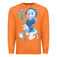 Carrot Gawr Gura Premium Sweatshirt - linhVisuals