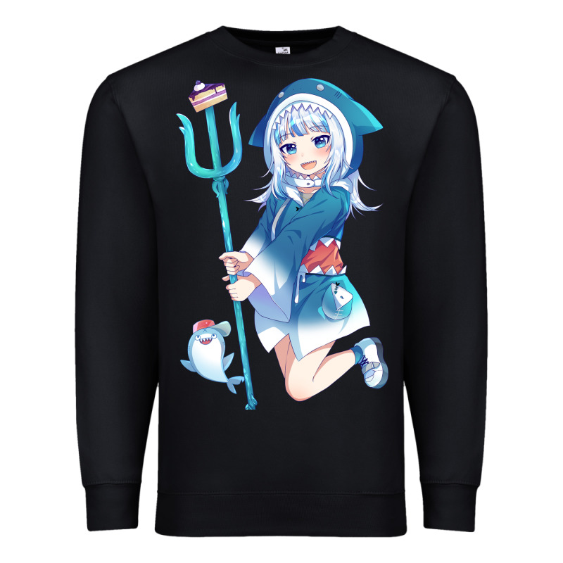 Gawr Gura Premium Sweatshirt by linhVisuals | Teevron