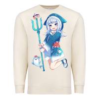 Sandshell Gawr Gura Premium Sweatshirt - linhVisuals