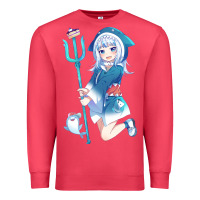 Cardinal Gawr Gura Premium Sweatshirt - linhVisuals
