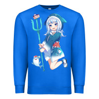 True Royal Gawr Gura Premium Sweatshirt - linhVisuals