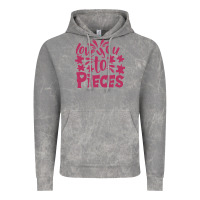 Cloud Rock love you to pieces Vintage Hoodie - CowhideDigitalArt