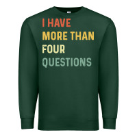 Sports Green funny passover seder Premium Sweatshirt - linhVisuals