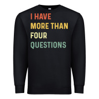 Black funny passover seder Premium Sweatshirt - linhVisuals