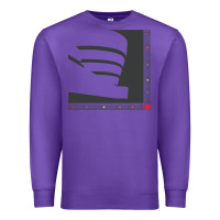 Purple frank lloyd wright design   frank lloyd wright Premium Sweatshirt - linhVisuals
