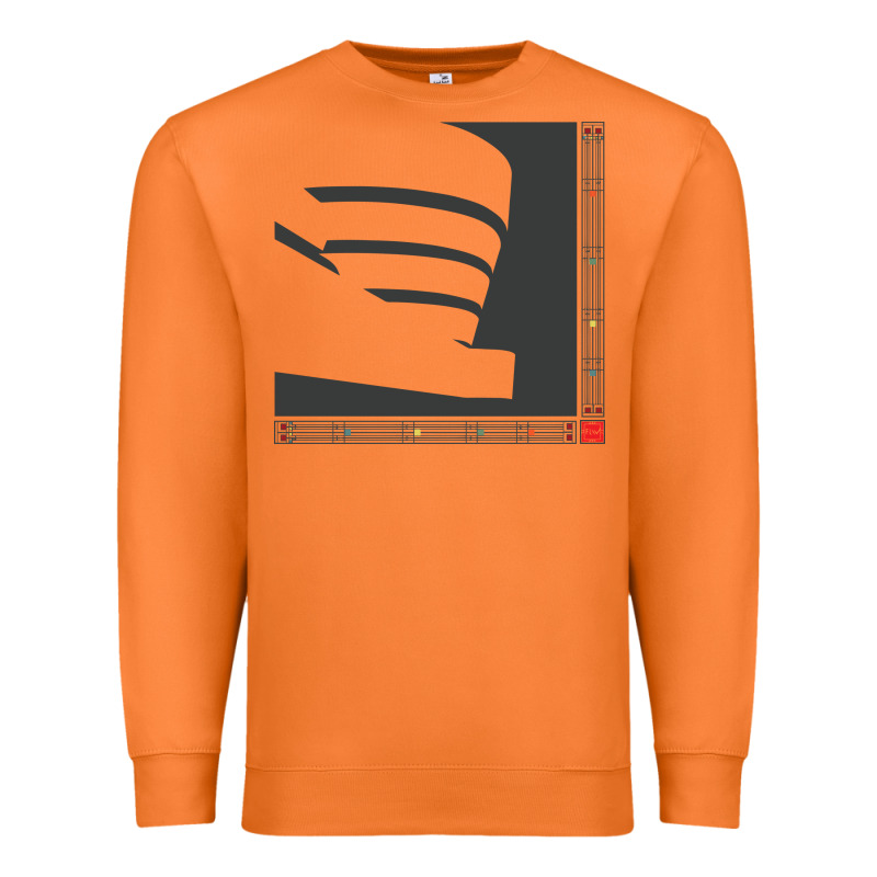 Frank Lloyd Wright Design   Frank Lloyd Wright Premium Sweatshirt by linhVisuals | Teevron