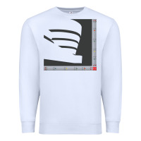 White frank lloyd wright design   frank lloyd wright Premium Sweatshirt - linhVisuals