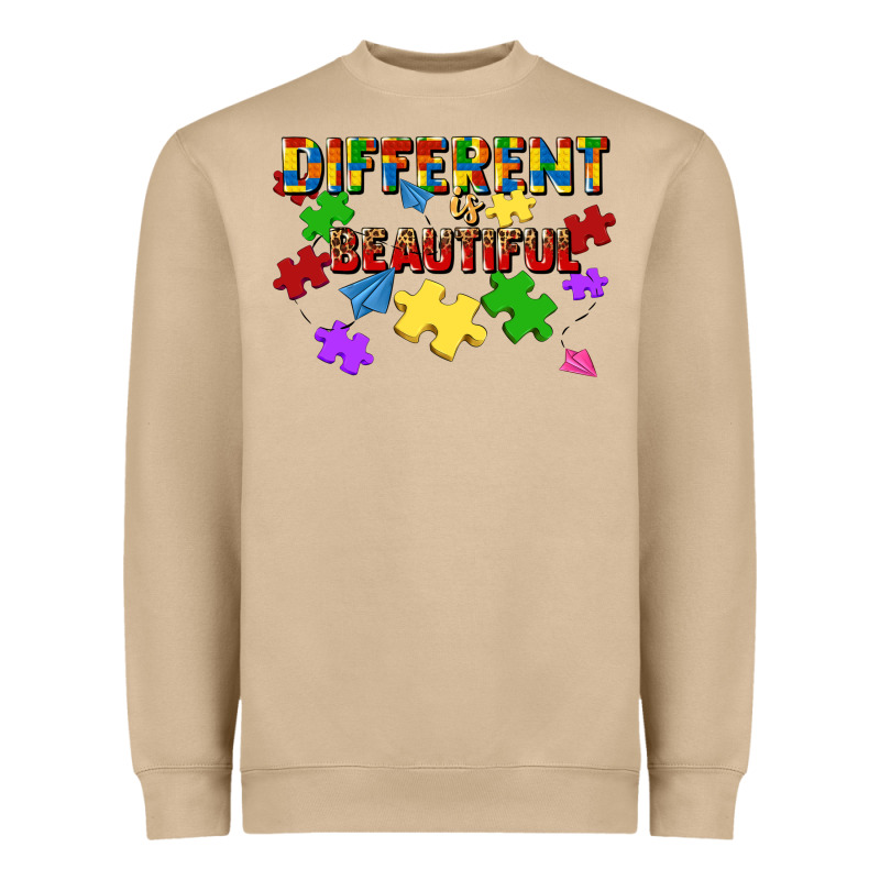 Different Is Beautiful Heavyweight Sweatshirt by JahusDesignShop | Teevron