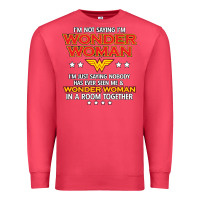 Cardinal wonder woman Premium Sweatshirt - linhVisuals