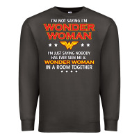 Smoke wonder woman Premium Sweatshirt - linhVisuals