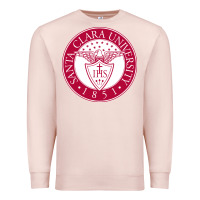 Pale Pink santa clara u Premium Sweatshirt - linhVisuals