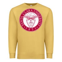 Antique Gold santa clara u Premium Sweatshirt - linhVisuals