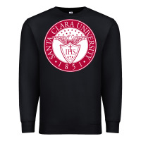 Black santa clara u Premium Sweatshirt - linhVisuals