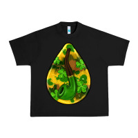 Black st.patrick's teardrop earrings Urban Heavy Tee - FaDigitalArtStudio