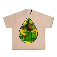 Burro st.patrick's teardrop earrings Urban Heavy Tee - FaDigitalArtStudio
