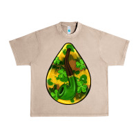 French Oak st.patrick's teardrop earrings Urban Heavy Tee - FaDigitalArtStudio
