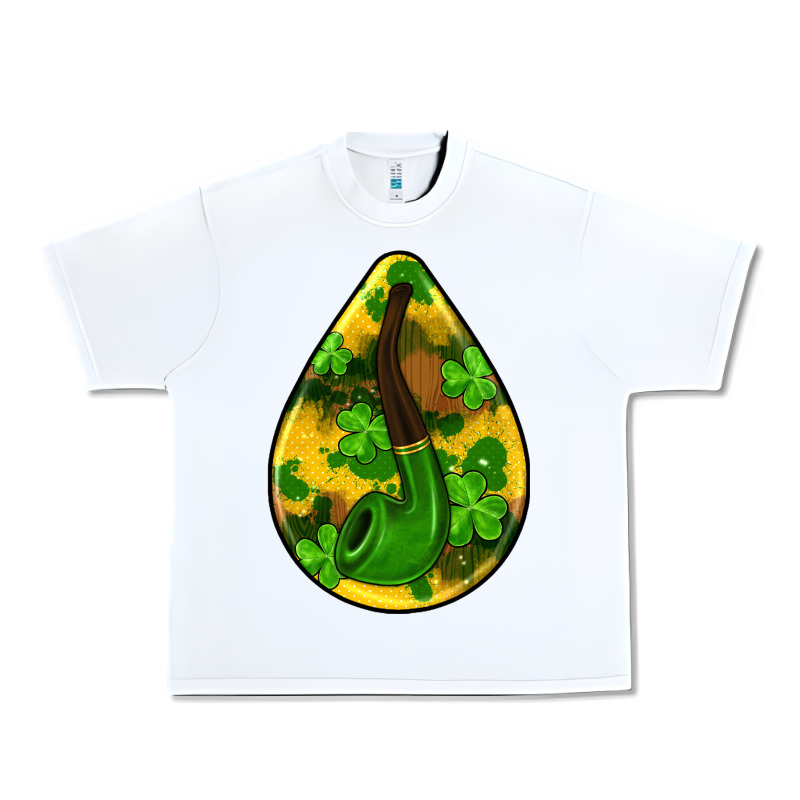 St.patrick's Teardrop Earrings Urban Heavy Tee by FaDigitalArtStudio | Teevron