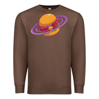 Chestnut Burger  Saturn Premium Sweatshirt - linhVisuals