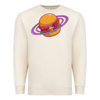 Sandshell Burger  Saturn Premium Sweatshirt - linhVisuals