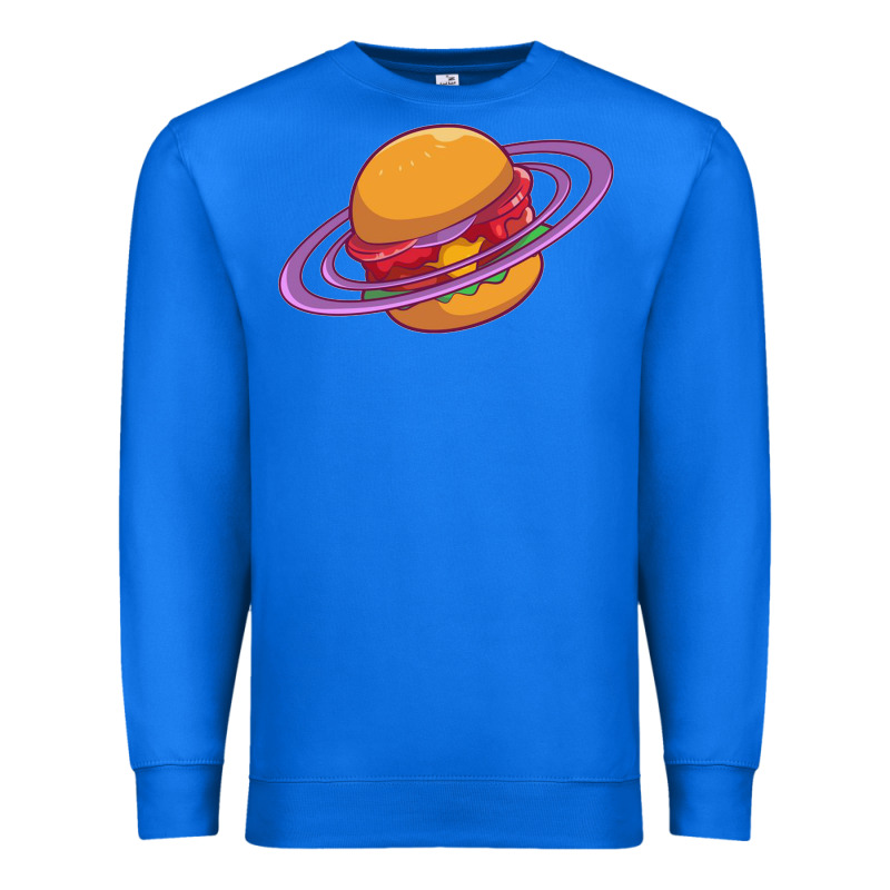 Burger  Saturn Premium Sweatshirt by linhVisuals | Teevron
