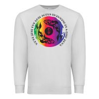 Dove Grey two lost souls swimming in a fish bowl Premium Sweatshirt - linhVisuals