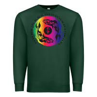 Sports Green two lost souls swimming in a fish bowl Premium Sweatshirt - linhVisuals