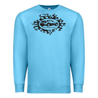 Ocean Blue tribal xfire roadster   crossfire roadster Premium Sweatshirt - linhVisuals