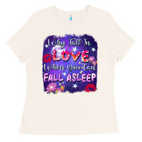 Bone Why fall in love when you can fall asleep Ladies Tee - FaDigitalArtStudio