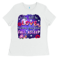 Why Fall In Love When You Can Fall Asleep Ladies Tee | Teevron