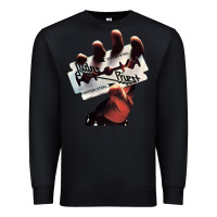 Black Judas Of Priest - British Steel Premium Sweatshirt - linhVisuals