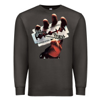 Smoke Judas Of Priest - British Steel Premium Sweatshirt - linhVisuals