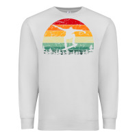 Dove Grey skateboard vintage for skateboards lovers Premium Sweatshirt - linhVisuals