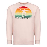 Pale Pink skateboard vintage for skateboards lovers Premium Sweatshirt - linhVisuals