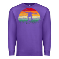 Purple skateboard vintage for skateboards lovers Premium Sweatshirt - linhVisuals