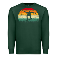 Sports Green skateboard vintage for skateboards lovers Premium Sweatshirt - linhVisuals