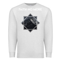 Oatmeal Heather faith no more Premium Sweatshirt - linhVisuals