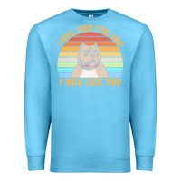 Ocean Blue i will find you and i will lick you t  shirt i will find you and i wil Premium Sweatshirt - linhVisuals