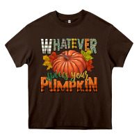 Chocolate Brown whatever spices your pumpkin Heavy Core Tee - CowGirlArtShop