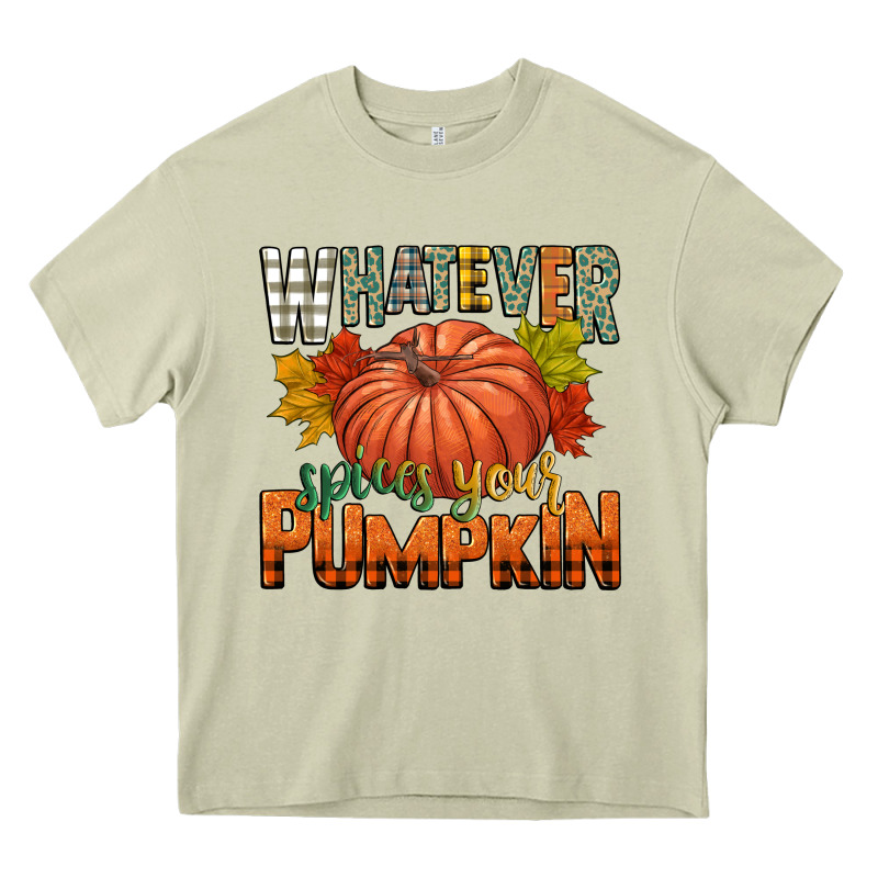 Whatever Spices Your Pumpkin Heavy Core Tee by CowGirlArtShop | Teevron