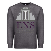 Charcoal Heather École normale supérieure (paris) Premium Sweatshirt - linhVisuals