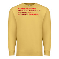 Antique Gold logocnsmdp conservatoire de paris Premium Sweatshirt - linhVisuals