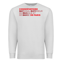 Dove Grey logocnsmdp conservatoire de paris Premium Sweatshirt - linhVisuals