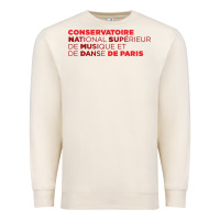 Sandshell logocnsmdp conservatoire de paris Premium Sweatshirt - linhVisuals