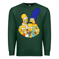 Sports Green simpson Premium Sweatshirt - linhVisuals