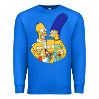 True Royal simpson Premium Sweatshirt - linhVisuals