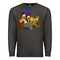 Smoke simpson family Premium Sweatshirt - linhVisuals